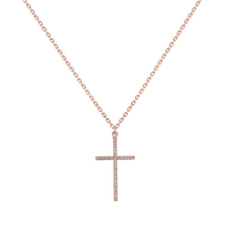 Náhrdelník s diamanty Nobility Cross