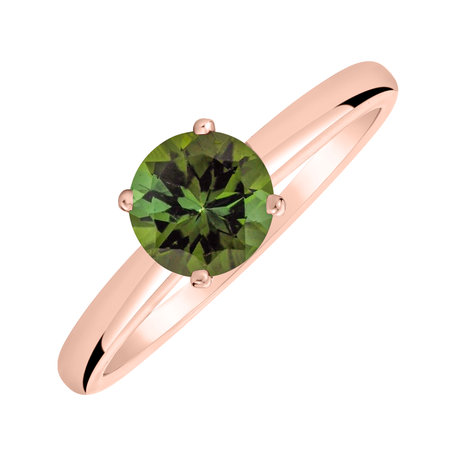 Prsten s turmalínem green Bonbon